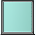 Style 1 anthracite grey window