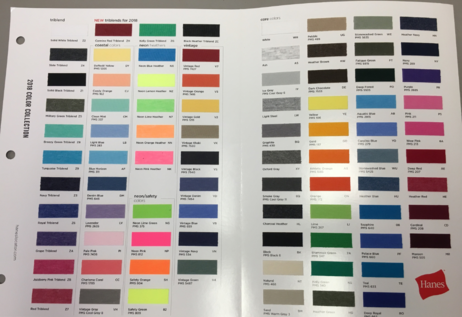 Color Charts