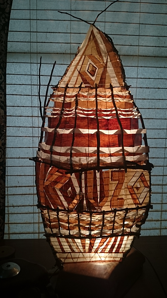 galaxistudio-illuminated-functional-sculpture-yamazakura-mountain-cherry-wood-kouzo-mulberry-bark-kakishibu-persimmon-juice-dyed-kouzo