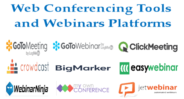 Web Conferencing and Webinars Platforms