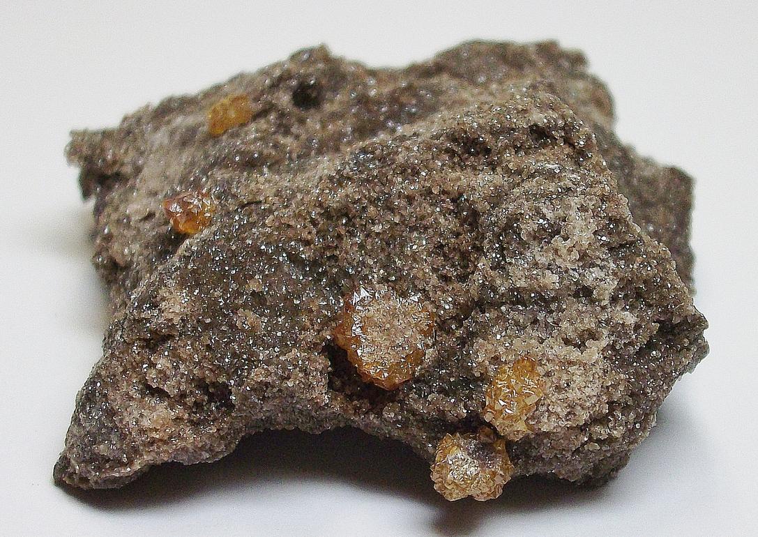 Sphalerite & Galena crystals - Flamboro Quarry, Ontario, Canada