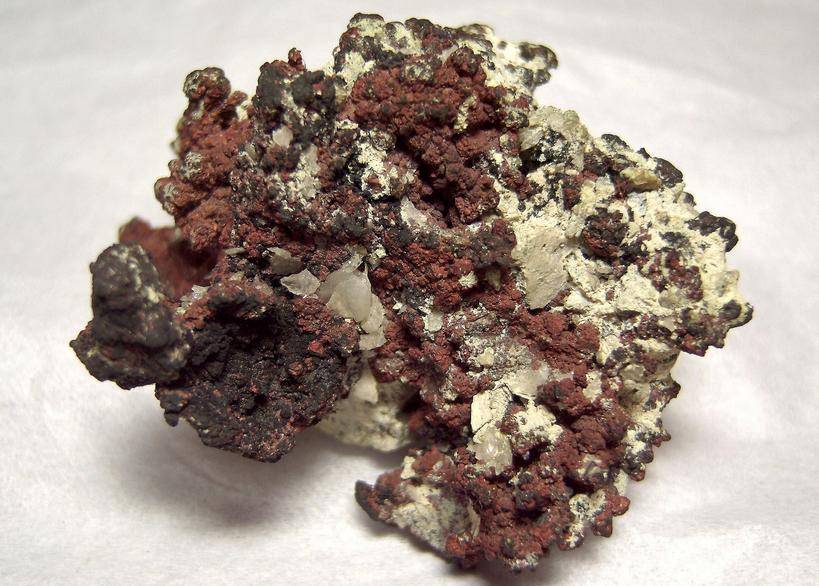 native COPPER, CUPRITE, QUARTZ - Cornwall, England, United Kingdom - ex Harold Levey - for sale