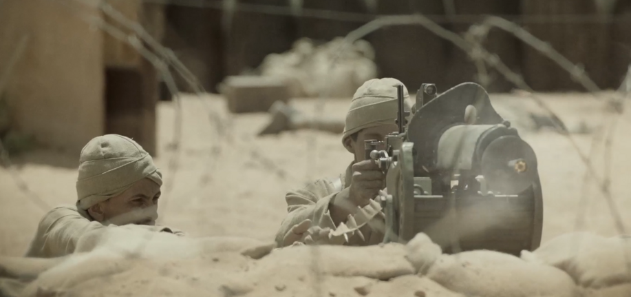 Turk MG08 machine gun crew