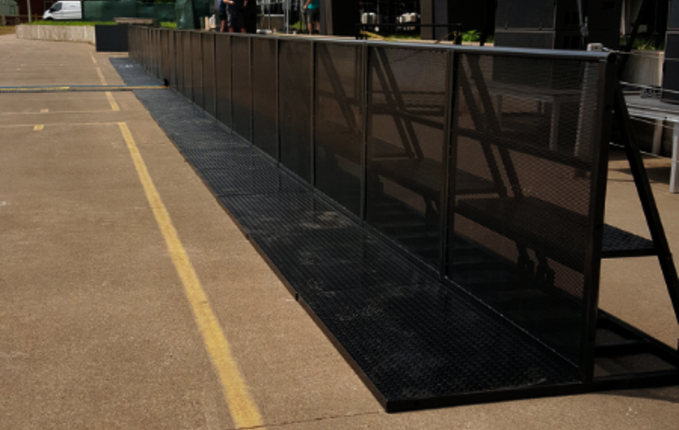 Concert Barricade Rental