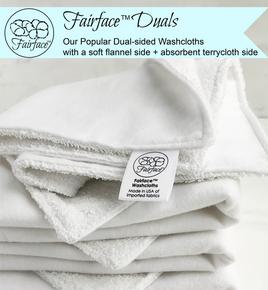 Best dual-sided facecloth for sensitive skin Fairface Duals