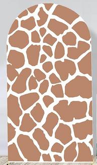 GIRAFFE JUNGLE THEME BACKDROP ARCH COVERS FOR RENT