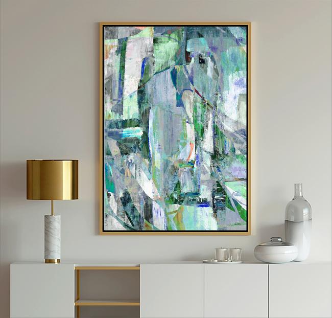 Blue Abstract Art