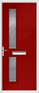 2 Square Door karri glass