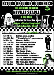 <<<< Christine Sugary Staple joins Original Rudeboy Neville Staple (ex-The specials) on the Return Of Judge Roughneck Tour - Autumn 2016. For tickets: www.originalrudeboy.co.uk