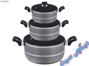 Non Stick Degchi Casserole Steel Cookware Set Price in Pakistan