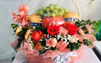 giỏ hoa quả 20/11 theo phong cách mới