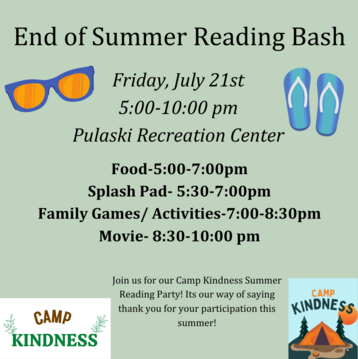 End of Summer Reading Party