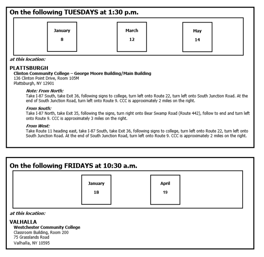 NY Notary Exam Schedule Prep