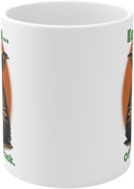Early it is ... White mug