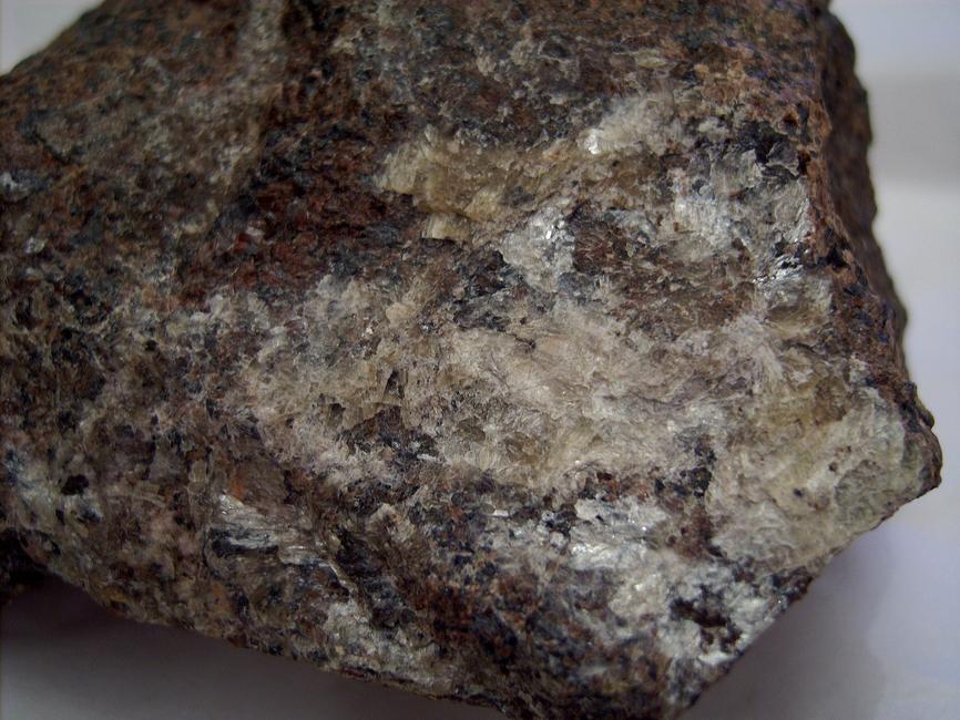 Mooreite, Willemite, Franklinite-Magnetite, Sterling Mine, Sterling Hill, Ogdensburg, Franklin Mining District, Sussex County, New Jersey, ex Neil Wintringham, ex Franklin Mineral Museum
