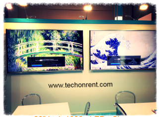 LCD rental, LED rental, Plasma Rental, LED videowall rental, Touchscreen rental