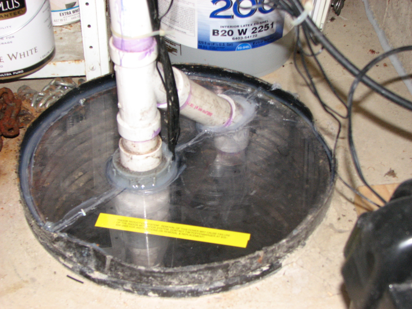 Airtight Sump Pump Cover