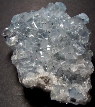 blue CELESTINE - Sakoany deposit, Katsepy Commune, Mitsinjo District, Boeny Region, Mahajanga Province (Majunga), Madagascar