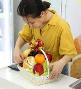 Giỏ hoa quả nhập khẩu có giá bao nhiêu tiền