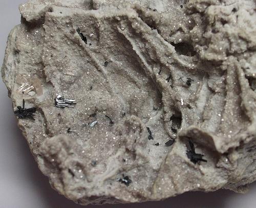 PSEUDOBROOKITE and pink TOPAZ crystals - Thomas Range, Juab Co., Utah, USA - ex H.Hammerslag, ex Lehigh Minerals