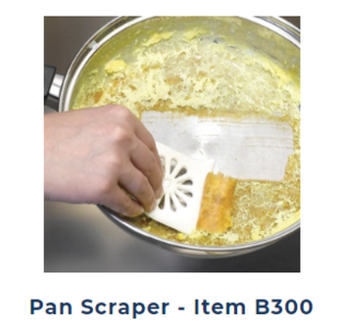 Noreen's Kitchen Rada Shoppe; Pan Scraper