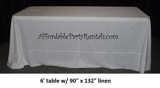 rental table rental chair rental linen