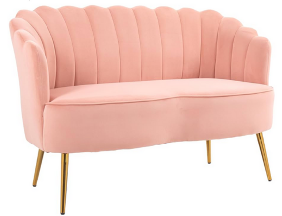 BLUSH LOVESEAT BABYSHOWER BRIDAL SHOWER WELCOME BABY