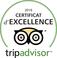 trip advisor certificat d'excellence