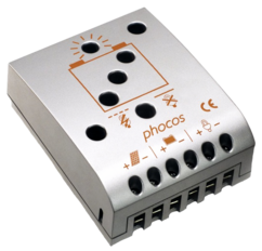 Controlador/Regulador de carga solar phocos