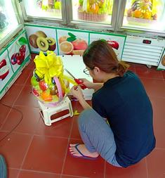 Hướng dẫn đóng giỏ hoa quả