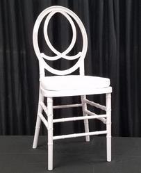 White Infiniti Chair