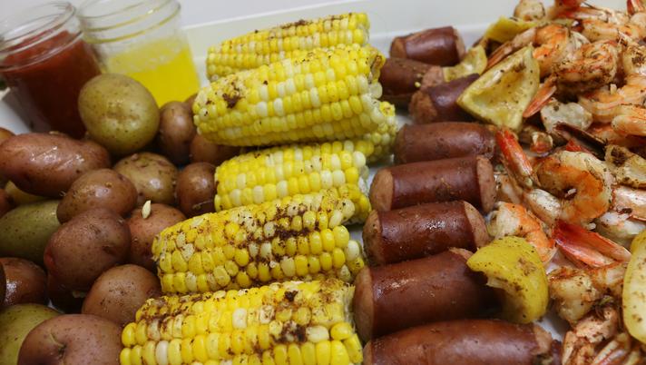 Pressure Cooker Down East Shrimp boil Recipe, Noreen's Kitchen