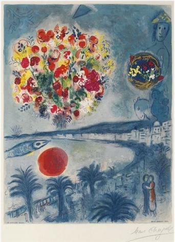 Marc Chagall Soleil Couchant