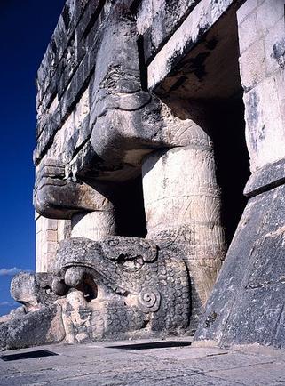 Tracing Of A Wall Painting From The East Wall, North End Panel, Upper  Temple Of The Jaguars, Chichen Itza, Mexico Red Ink Tracing And Watercolour  Jigsaw Puzzle by Adela Breton - Fine