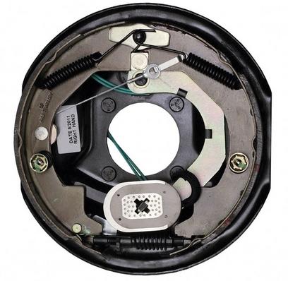 Dump Trailer Electric Brake Backing Plate Assembly, Trailer Brake Shoes,