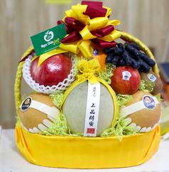 giỏ hoa quả sinh nhật, giỏ hoa quả chúc mừng