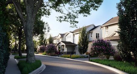 Developer's rendering for 1881 Whitman Road home