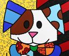 Romero Britto Puppy Love