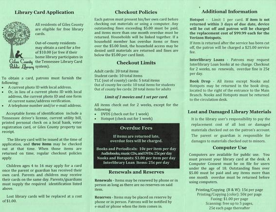 library brochure page 2