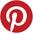 Pinterest logo and link