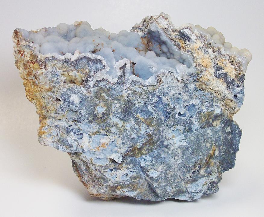 Blue Quartz var: Chalcedony Lord Baltimore Drive, Maryland