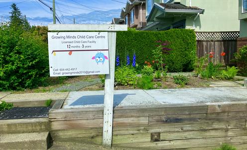 Growing Minds Child Care Centre in Burnaby