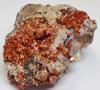 Vanadinite crystals - San Carlos Mine, Chihuahua, Mexico
