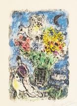 Marc Chagall Le Bouquet de Nuit