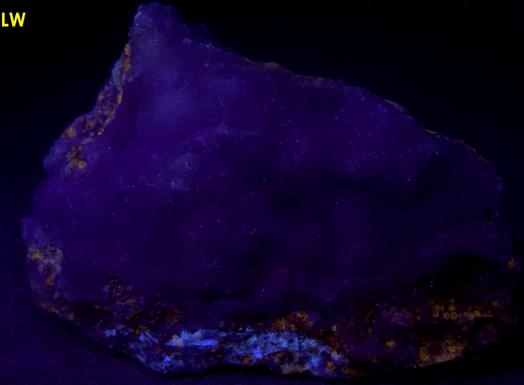 lilac-pink SMITHSONITE, fluorescent ARAGONITE - Choix, Mun. de Choix, Sinaloa, Mexico - ex Paul and Betty Kelly