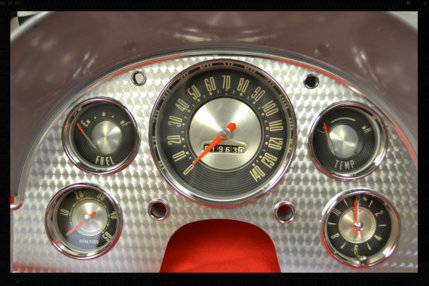 1957 Ford Thunderbird Gauge Cluster Repair