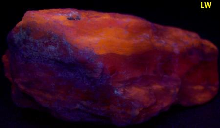 fluorescent TREMOLITE and CLINO-SUENOITE / ANTHOPHYLLITE - Balmat, Balmat–Edwards Zinc District, St. Lawrence County, New York, USA