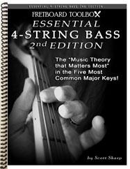 Essential 4-String Bass Edition Fretboard Toolbox
