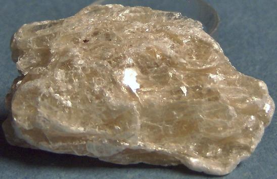 fluorescing white TALC - Balmat, Balmat-Edwards Zinc District, St. Lawrence County, New York, USA