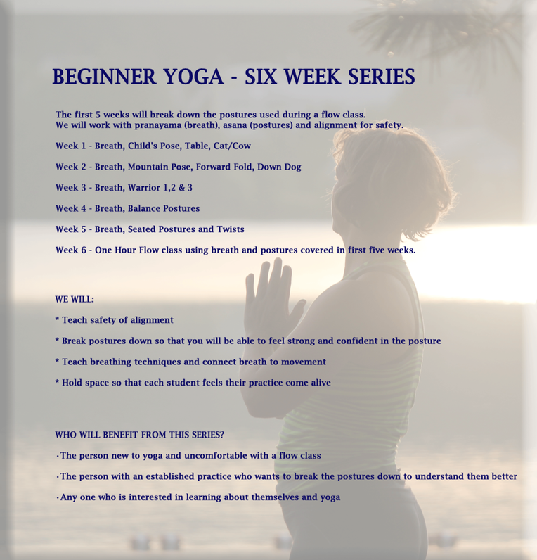 Beginner Yoga Six Week Series